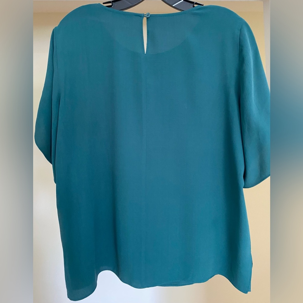 Eileen Fisher 100% Silk Blouse - Picture 2 of 2